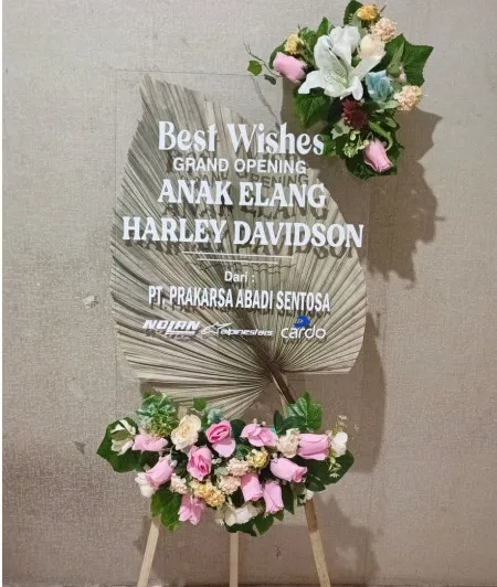 Papan Akrilik Ucapan Grand Opening Batang